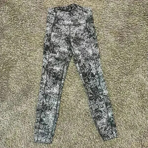 EUC Lululemon Fast & Free 7/8 Tight II *Nulux 25”